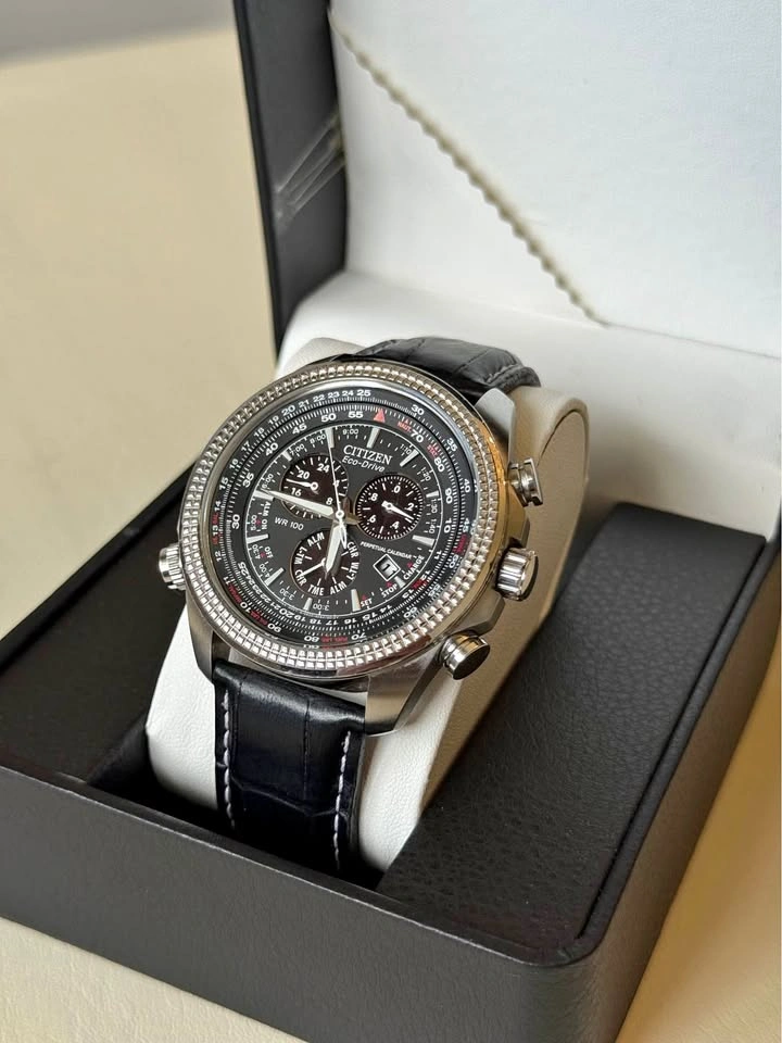 Citizen Men’s Watch Eco-Drive Aviation Chronograph BL5401-09E