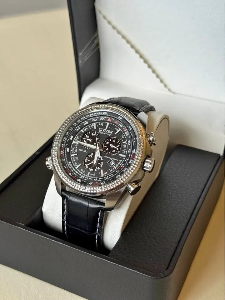 Citizen Men’s Watch Eco-Drive Aviation Chronograph BL5401-09E