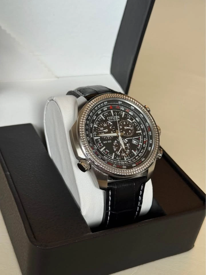 Citizen Men’s Watch Eco-Drive Aviation Chronograph BL5401-09E - photo 2