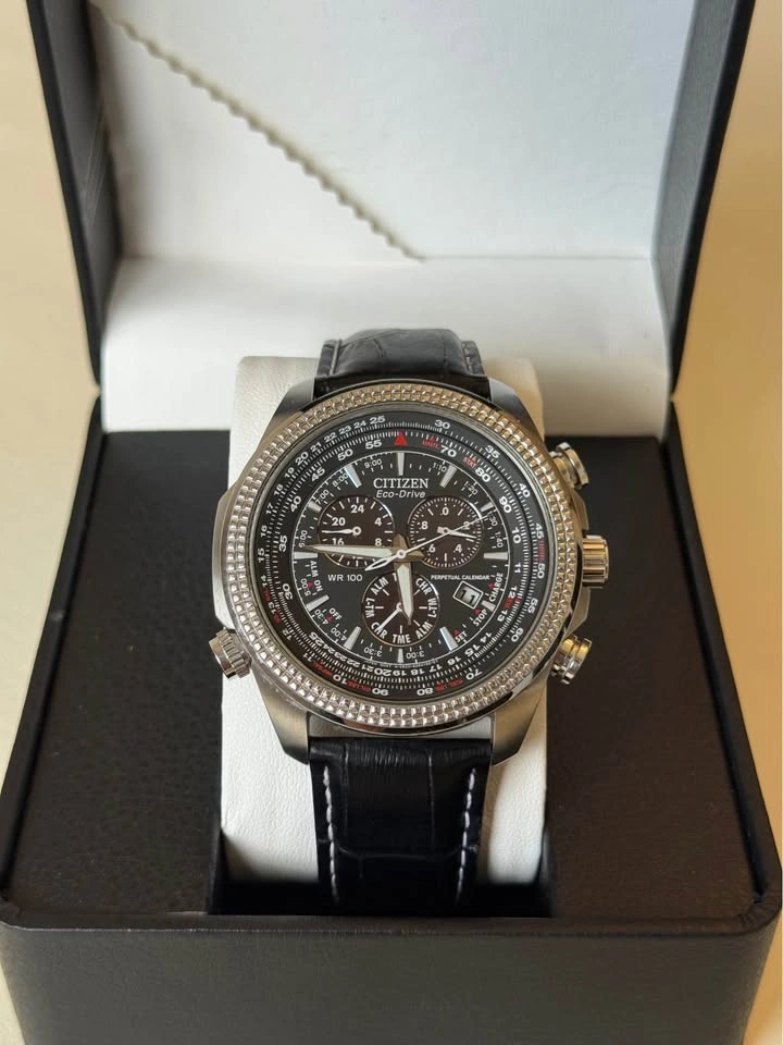 Citizen Men’s Watch Eco-Drive Aviation Chronograph BL5401-09E - photo 3