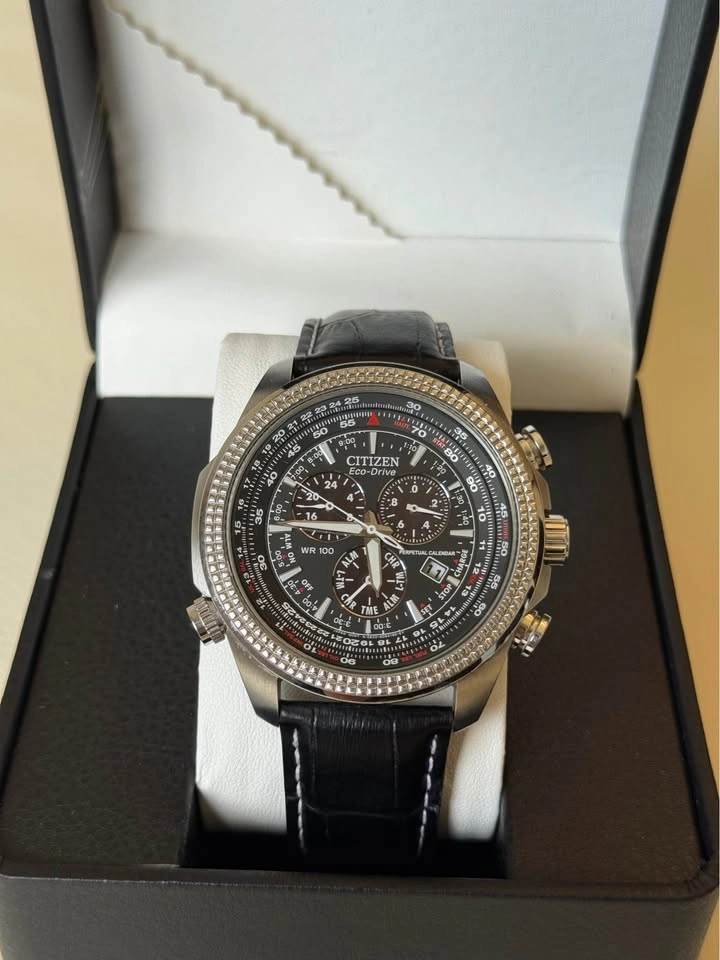 Citizen Men’s Watch Eco-Drive Aviation Chronograph BL5401-09E - photo 4