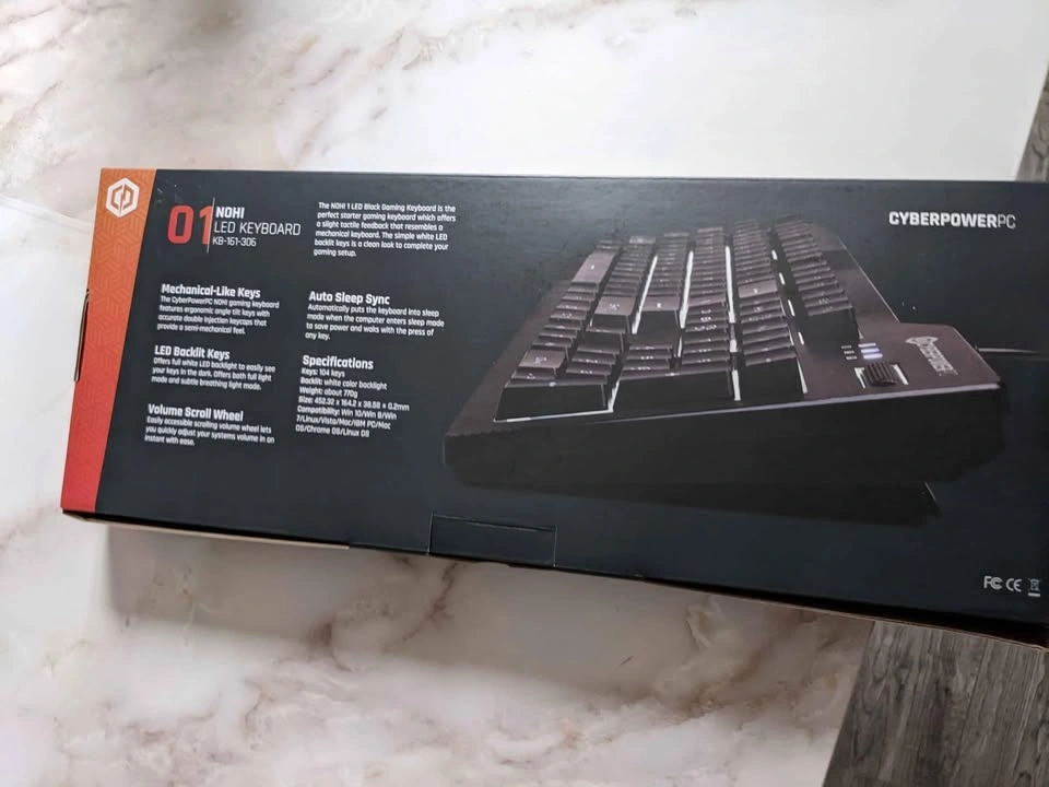 Brand New Cyberpower Keyboard - photo 3