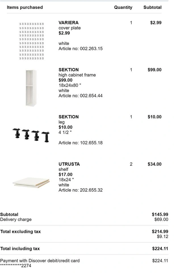 Ikea Kitchen Cabinet (customizable) - photo 4