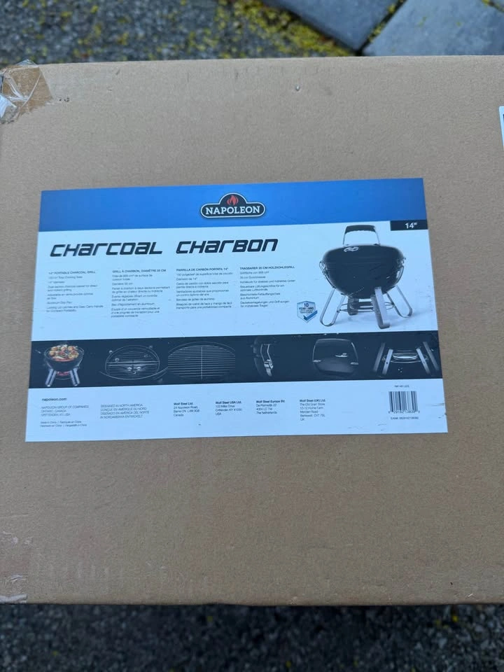Portable Charcoal Kettle Grill - photo 2