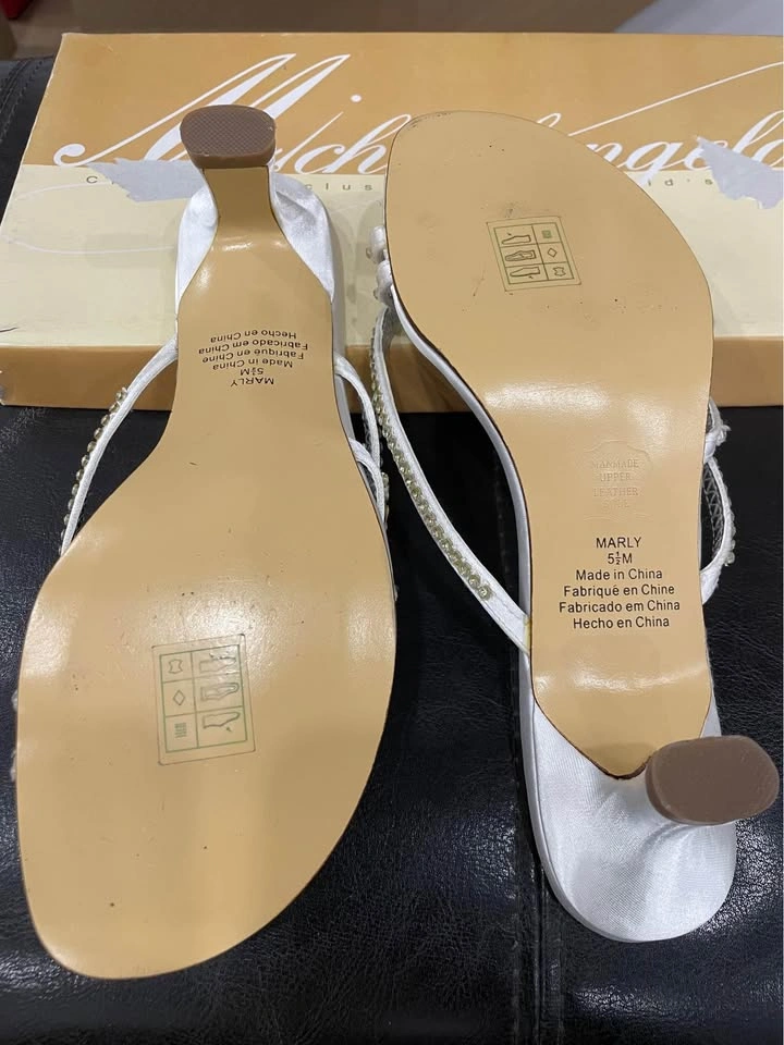 Michaelangelo wedding sandals - photo 2