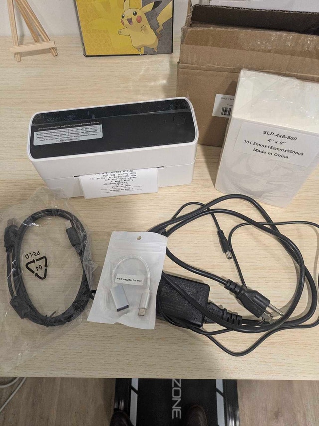 Phomemo PM-241-BT Thermal Shipping Label Printer