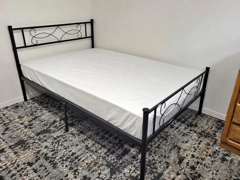 Twin Metal Bed Frame w/ Headboard – Disassembled, Like New