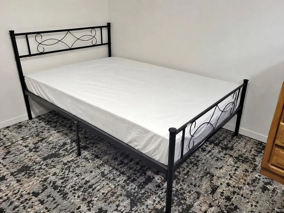 Twin Metal Bed Frame w/ Headboard – Disassembled, Like New