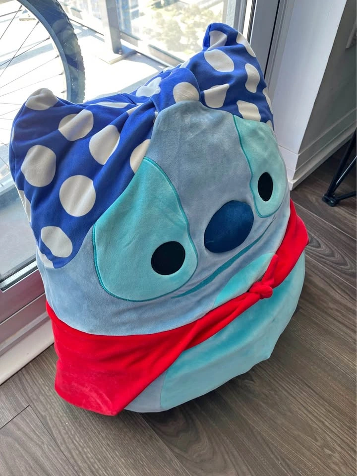 Giant Stitch Squishmallows Original Disney 20” Plushie
