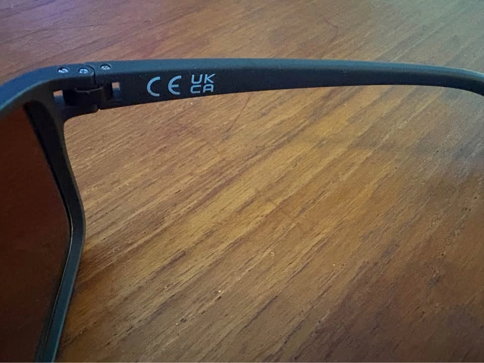 Men’s Vintage-Style Textured Matte Dark Brown Sunglasses - photo 3