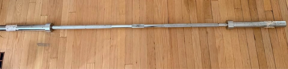 "Everyday Essentials" barbell - full size ~ 7’2” almost new - photo 3