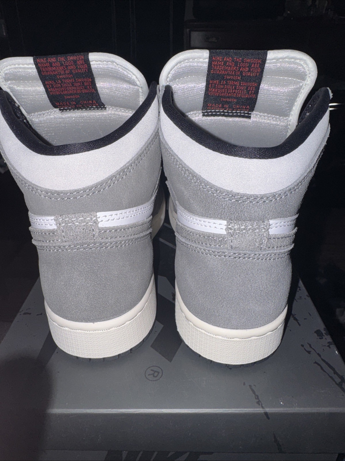 Size 5Y- Air Jordan 1 Retro OG High Washed Black - photo 4