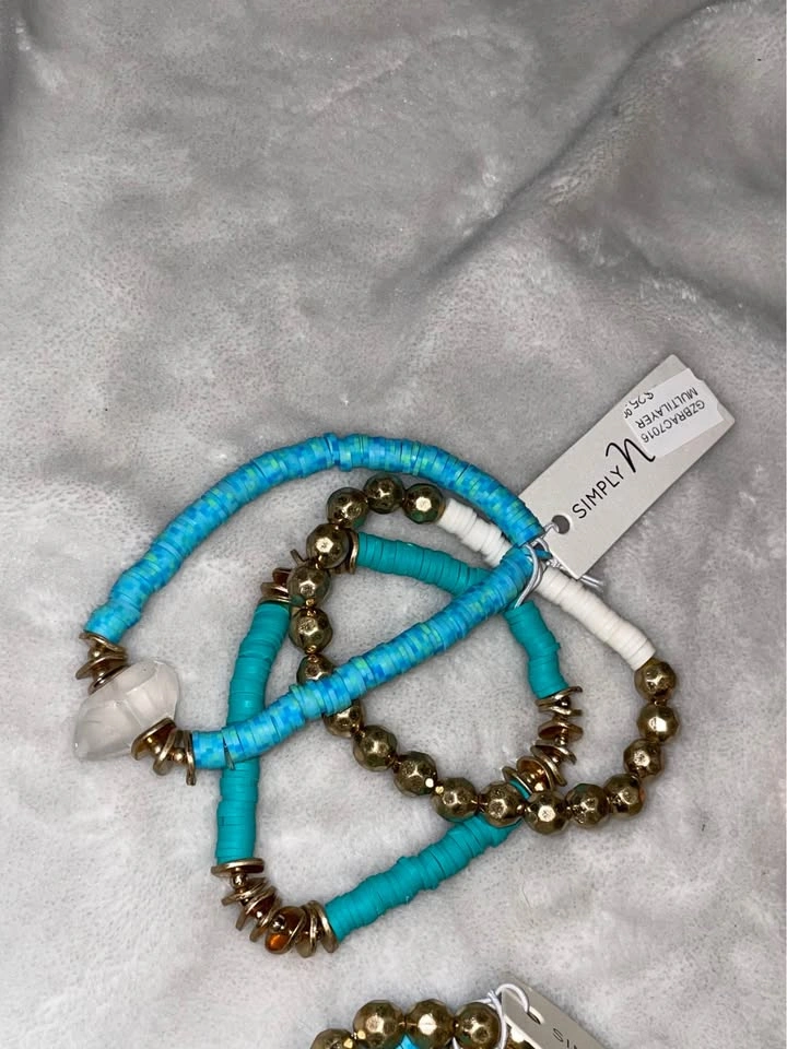 Lot of 6 Simply Noelle Multilayer Bracelet Sets - photo 3
