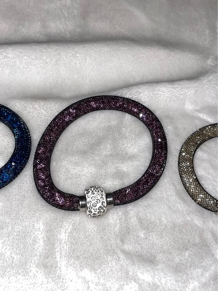 4 “Swarovski”style Stardust Bracelets - photo 3