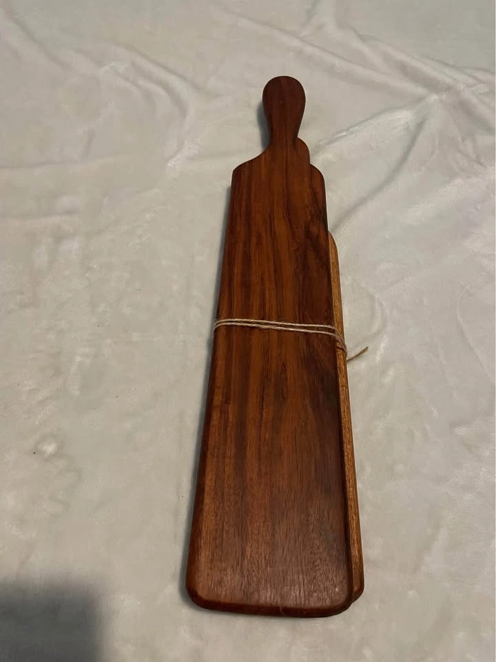 Karma Acacia Wood Flat Appetizer Tray Set of 2 - photo 2