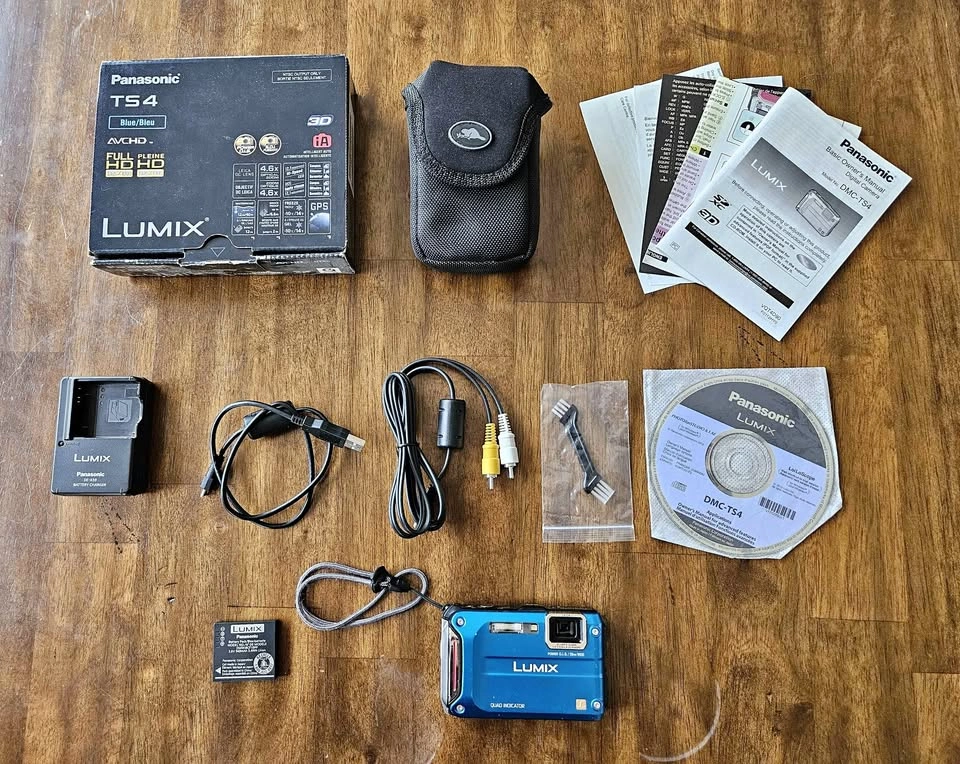 Panasonic Lumix DMC-TS4 Digital Camera