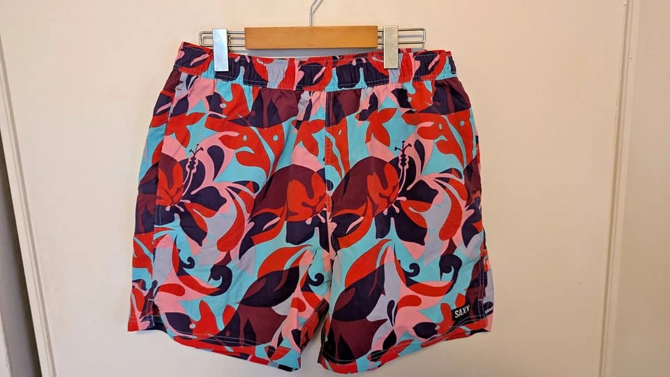 Saxx Size Large Go Coastal 2N1 Volley Swim Trunks