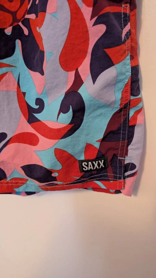 Saxx Size Large Go Coastal 2N1 Volley Swim Trunks - photo 2