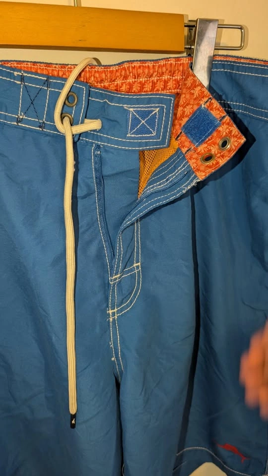 Men's Large Tommy Bahama Blue Board Shorts Swim Trunks - photo 3