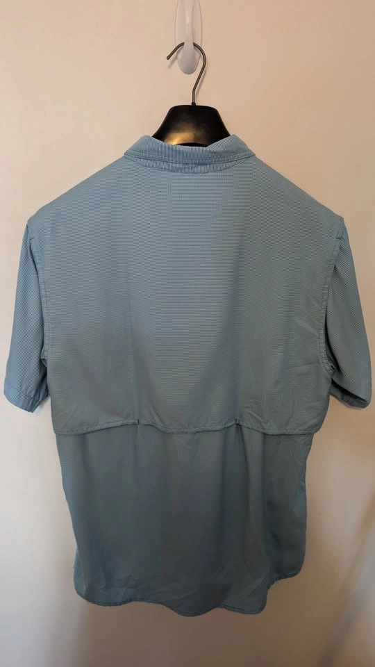 Men's Medium Redhead Brand Company Blue Fishing Shirt - photo 2
