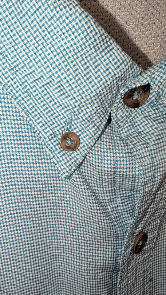 Men's Medium Redhead Brand Company Blue Fishing Shirt - photo 4