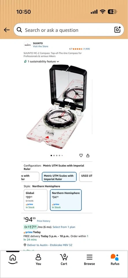 Suunto Professional Compass - photo 4
