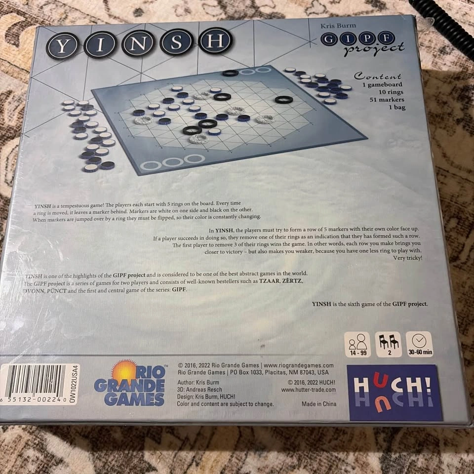 YINSH board game strategy - photo 2