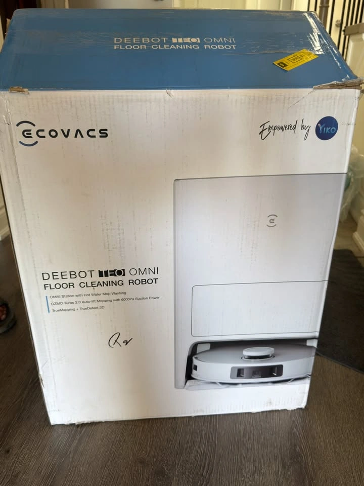 ECOVACS DEEBOT TEO OMNI FLOOR CLEANING ROBOT - photo 2