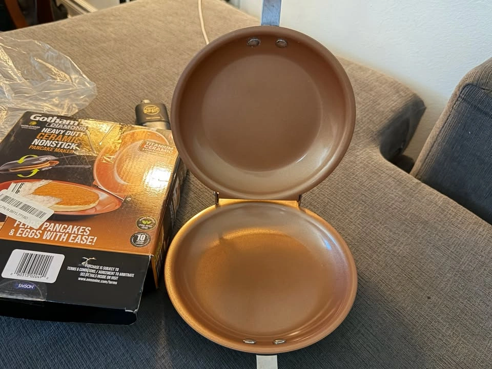 Gotham Steel Pancake Bonanza Double Sided Nonstick Pan - photo 2