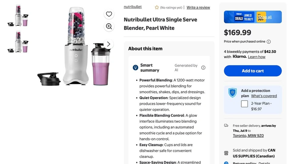 Nutribullet Ultra Single Serve Blender, Pearl White - photo 5