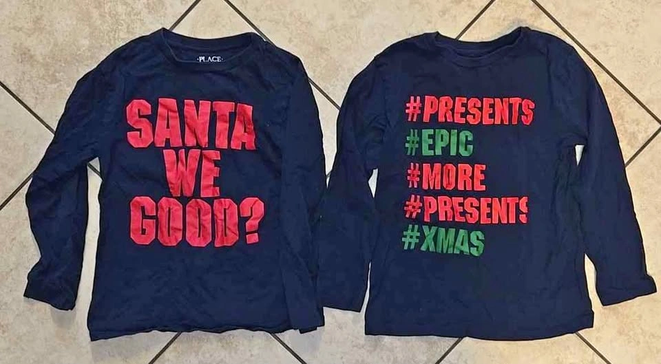 Christmas Shirts 7/8