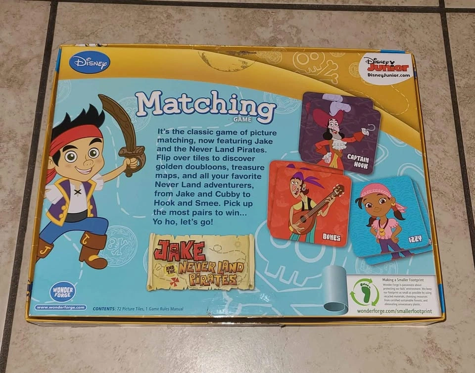 Jake and The Never Land Pirates Matching Game - photo 2