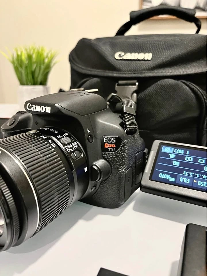 Canon EOS Rebel T5i | 18MP DSLR + 18-55mm IS STM Lens
