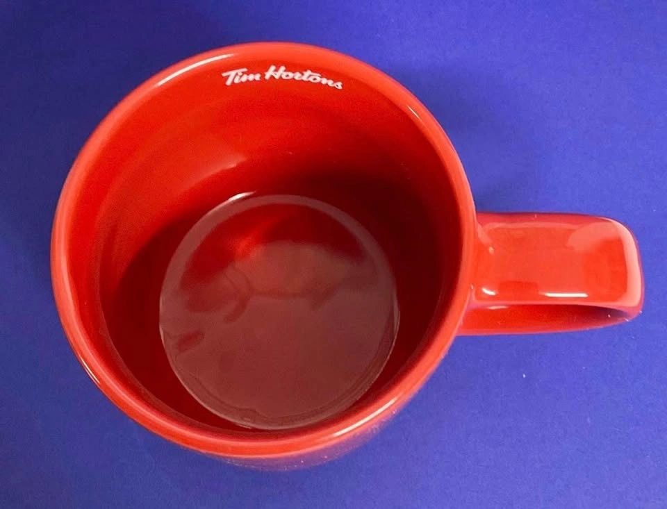 2021 Tim Hortons 12 oz Limited Edition Red Snowflake Mug - photo 5