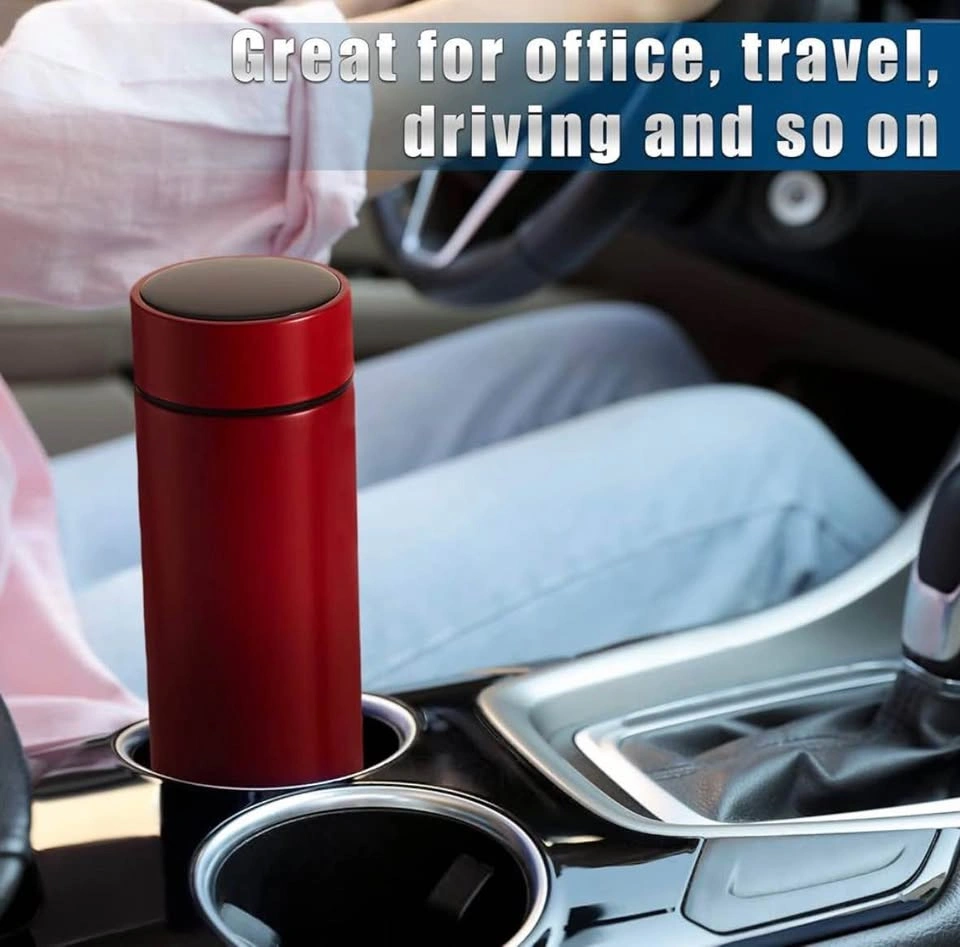 Thermal Water Bottle with LED Temp Display & Tea Filter - photo 5