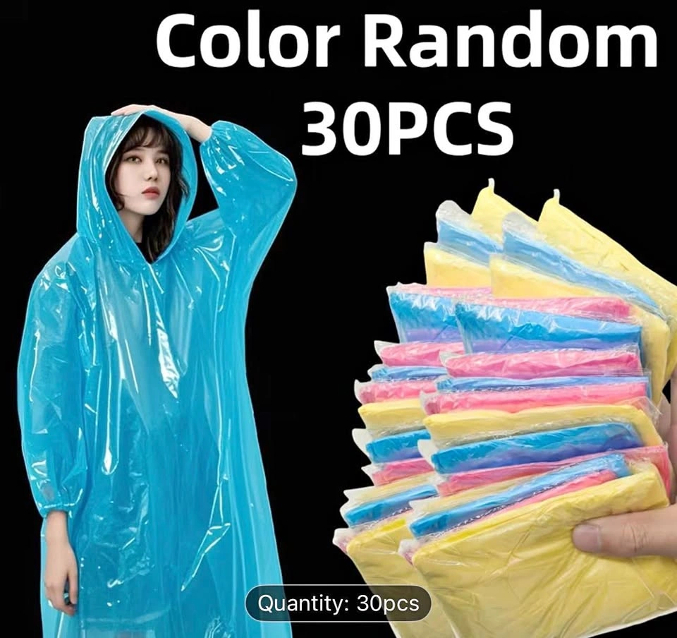 Disposable Transparent Raincoats