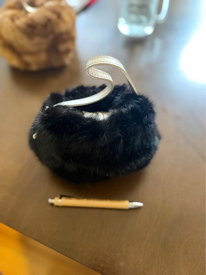 Vintage Italian Mink Fur Mini Evening Bags – Set of 2 - photo 3