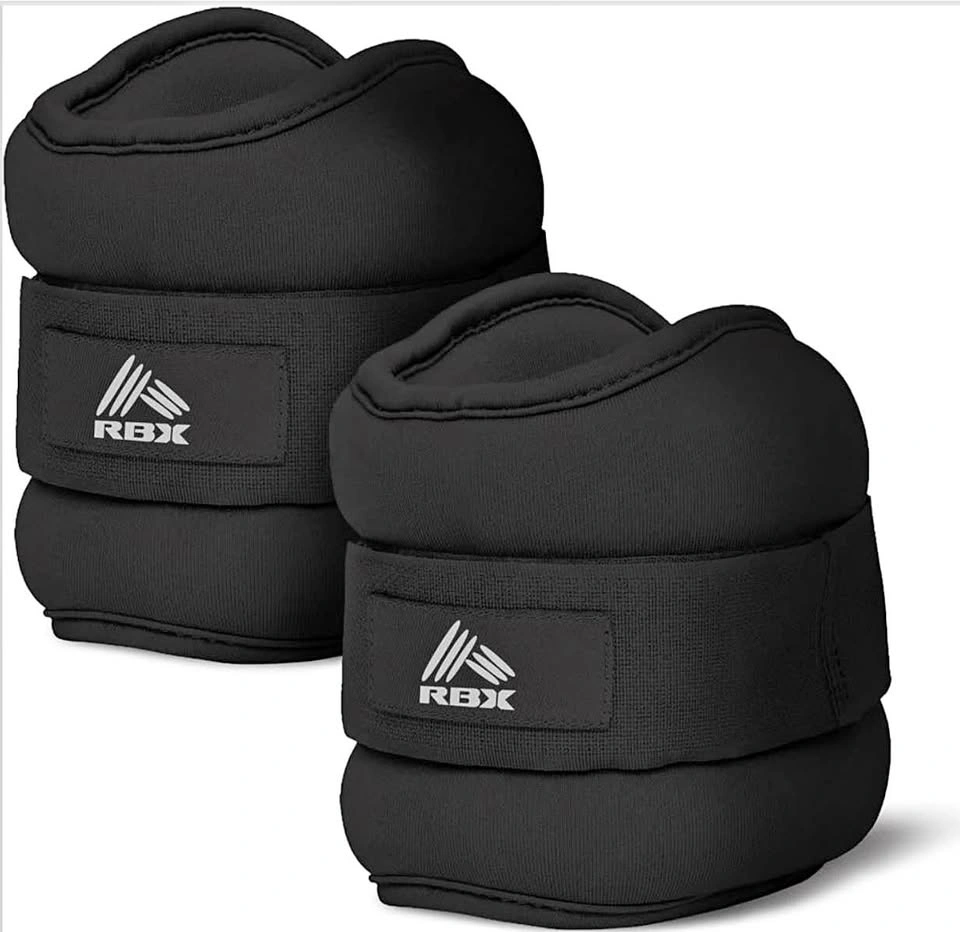 RBX Ankle and Wrist Weights for Women and Men - Velcro Straps