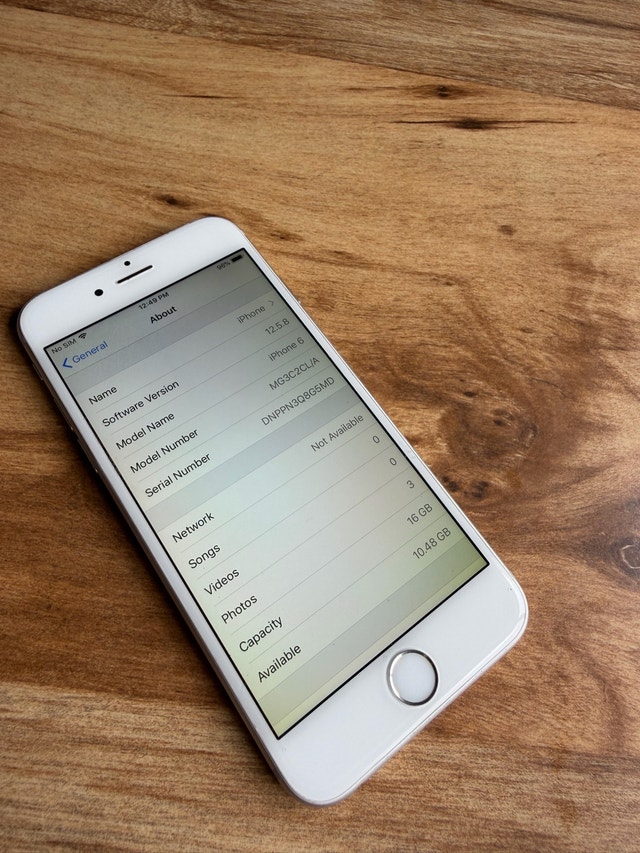 Iphone 6 (16 GB) Silver - photo 4