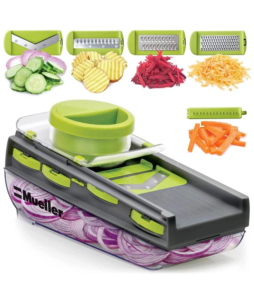 Brand New Mueller V-Pro Mandoline Slicer – 5-Blade Vegetable Cut