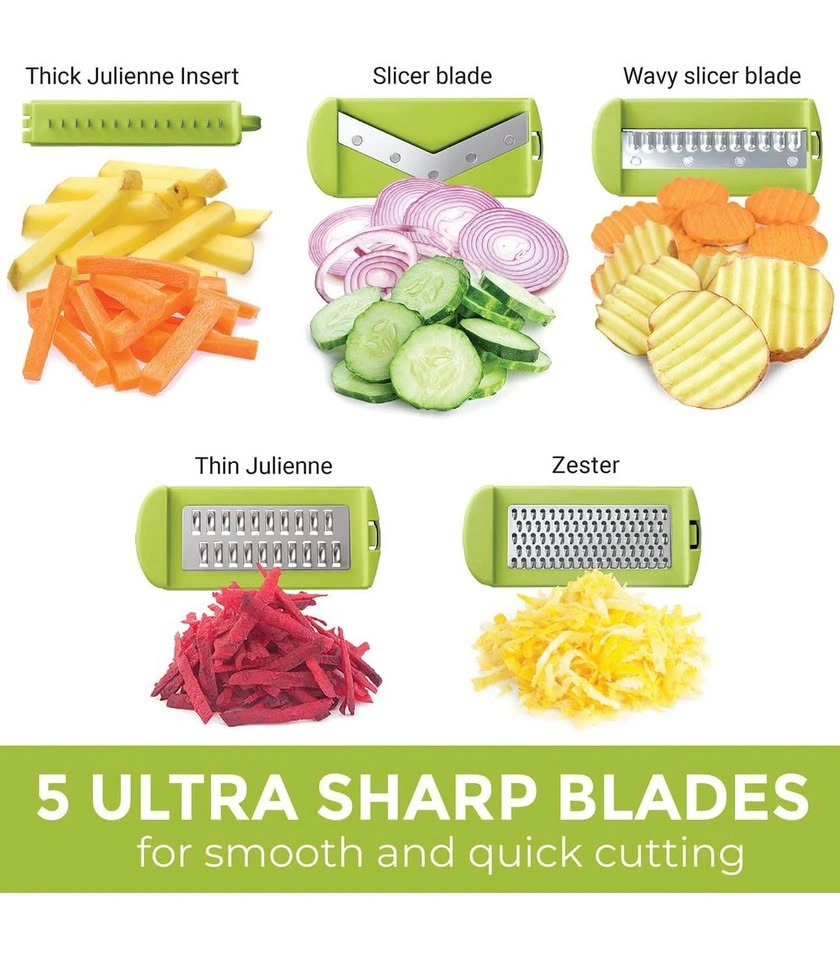 Brand New Mueller V-Pro Mandoline Slicer – 5-Blade Vegetable Cut - photo 5
