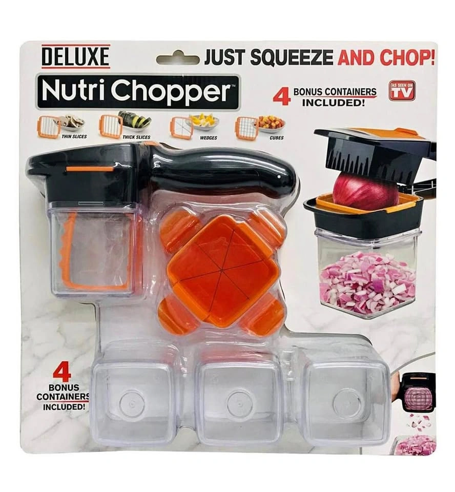 Brand New Nutri Chopper Deluxe Vegetable & Fruit Chopper