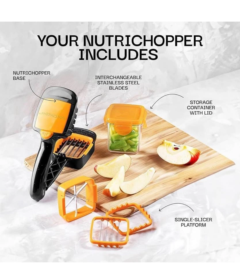 Brand New Nutri Chopper Deluxe Vegetable & Fruit Chopper - photo 5