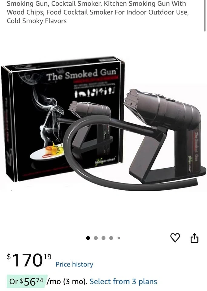 Brand New PolyScience The Smoking Gun Handheld Food Smoker - photo 5
