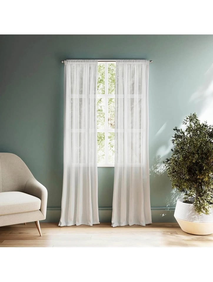 Brand New Zenna Home Adjustable Curtain Tension Rod (28”–48”) - photo 2