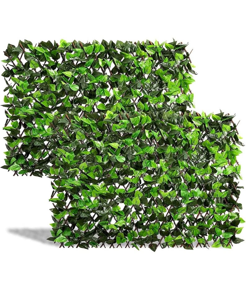 Brand New Expandable Faux Ivy Privacy Fence Screen – 2-Pack