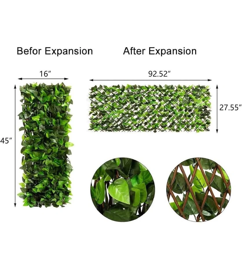 Brand New Expandable Faux Ivy Privacy Fence Screen – 2-Pack - photo 4
