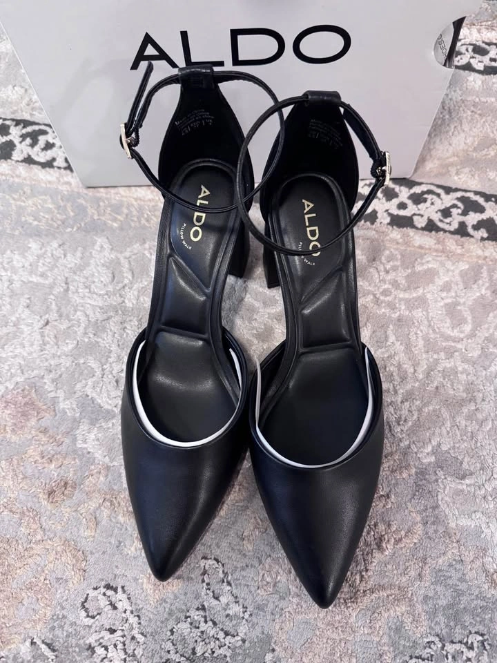 ALDO Pumps - Women's US 6.5 Black Block Heels - photo 5