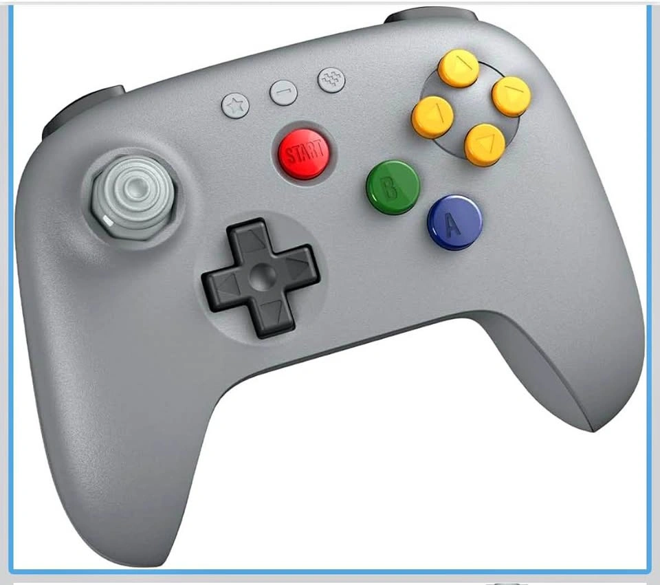 8BitDo 64 Bluetooth Controller (Grey)