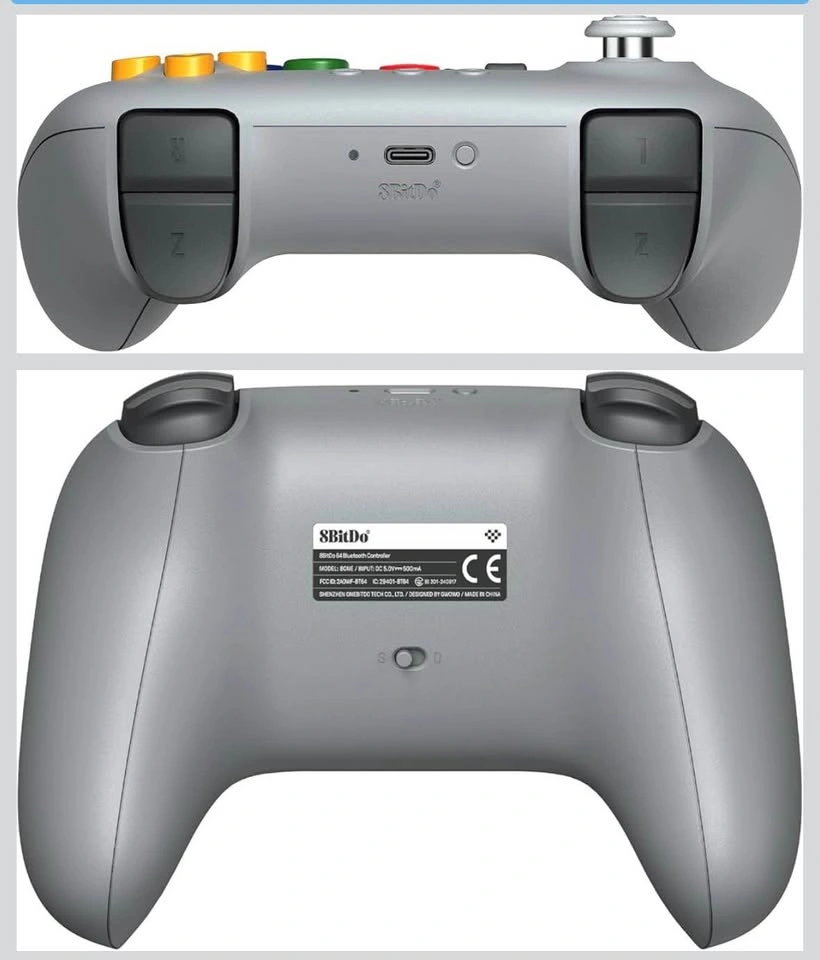 8BitDo 64 Bluetooth Controller (Grey) - photo 2